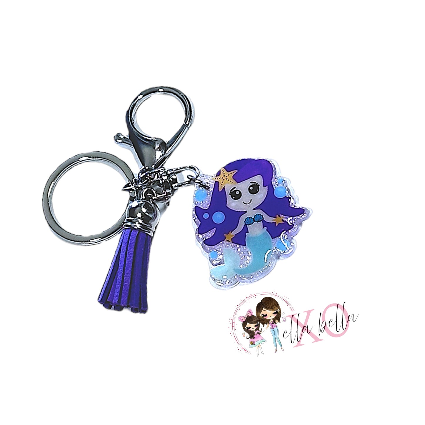 Mermaid Mini Keychain/Bag Charm