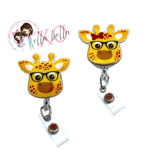 Giraffe Badge Reel