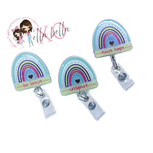 Rainbow Badge Reel