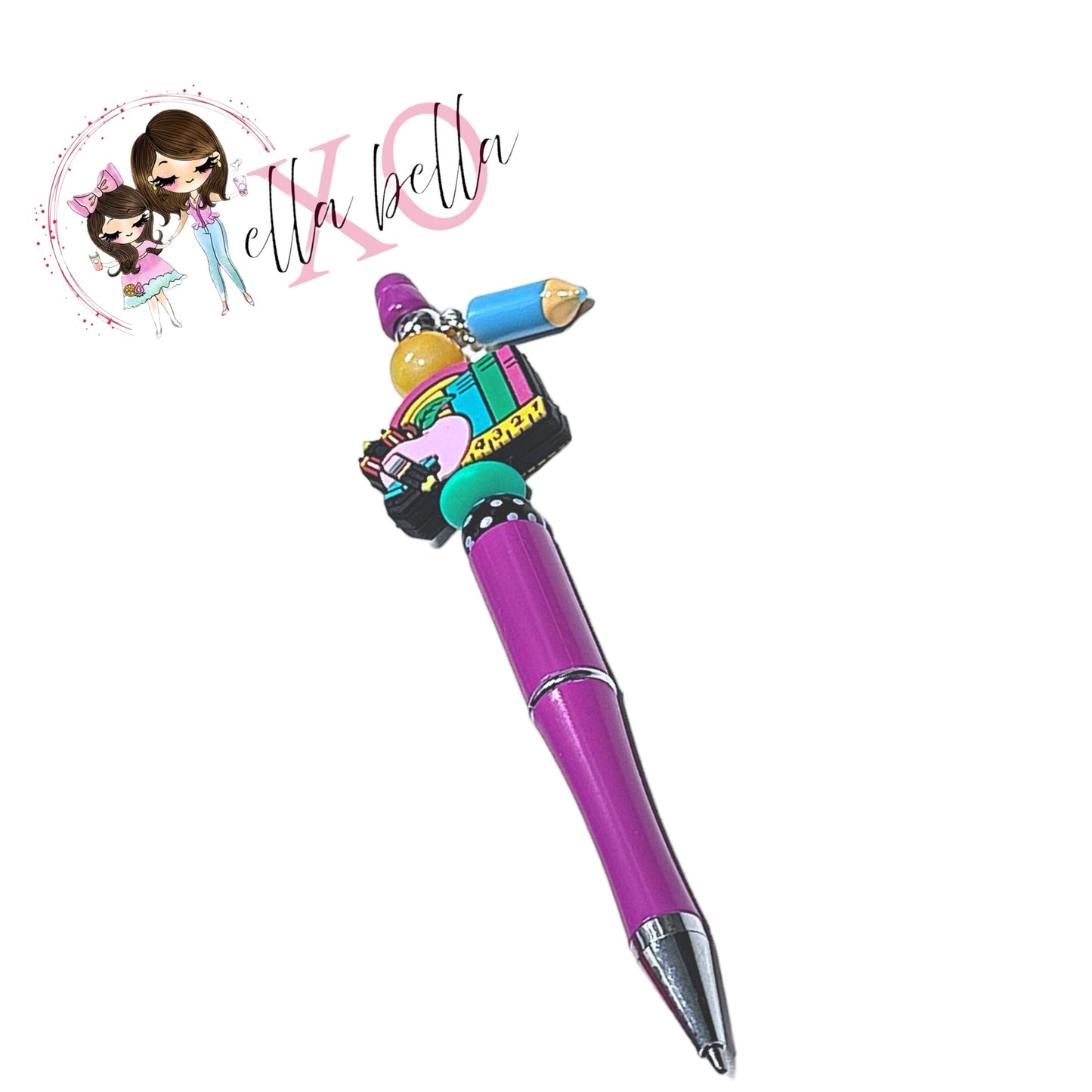 Teacher Pen with Charm