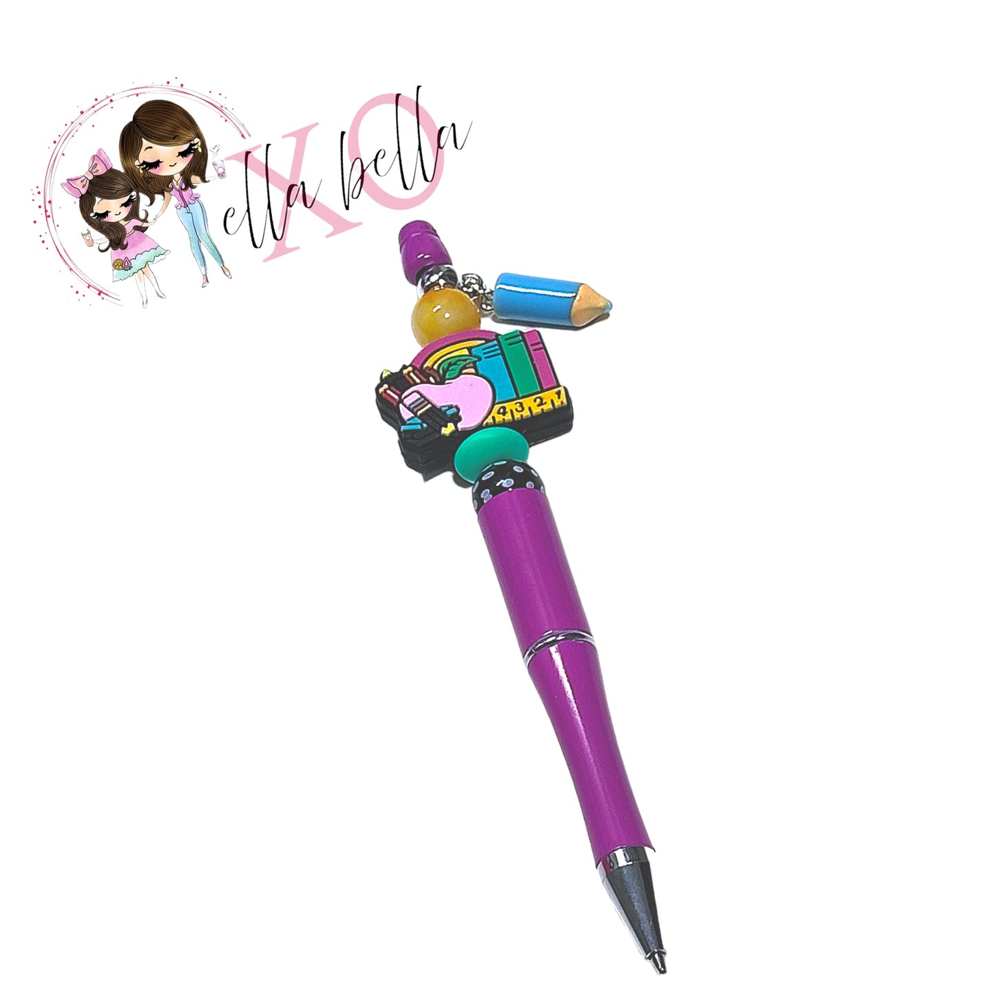 Teacher Pen with Charm