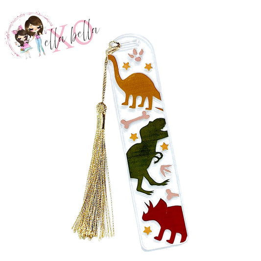 Bookmark Acrylic - Dinosaurs