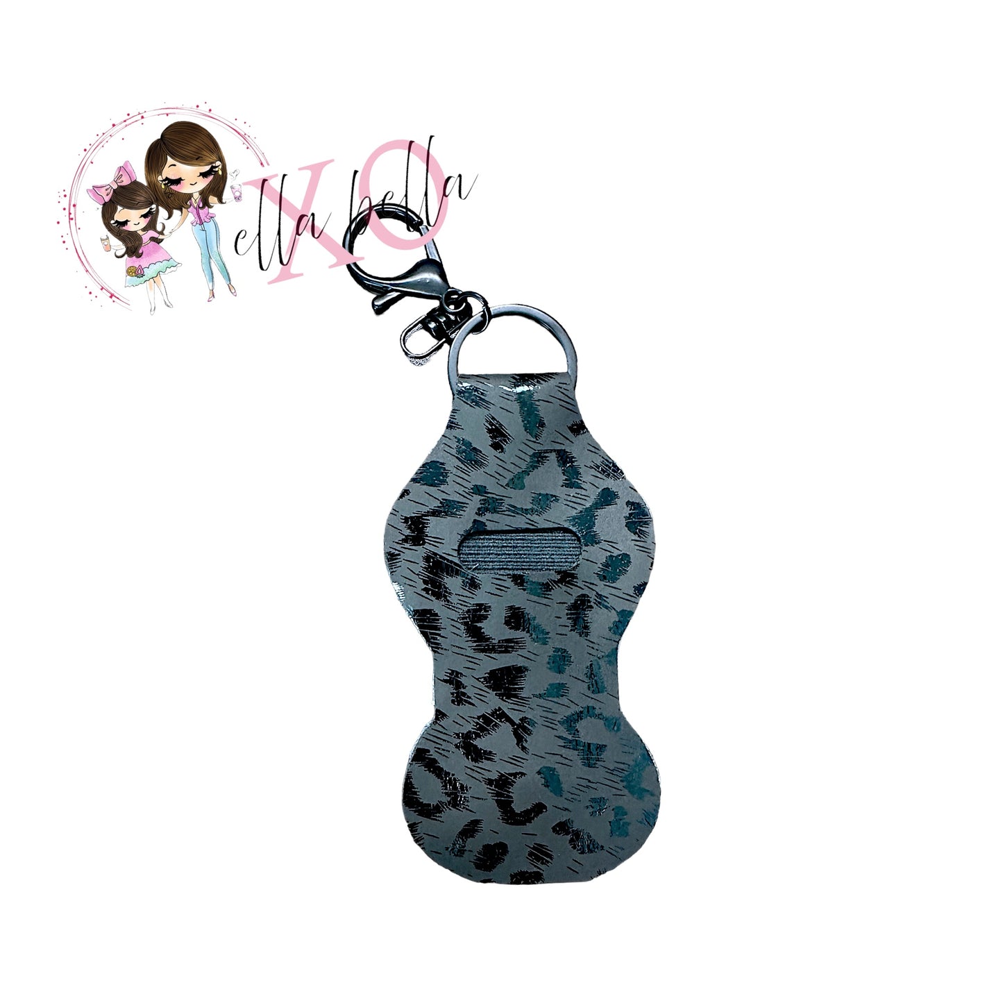 Lip Balm Holder Black Leopard