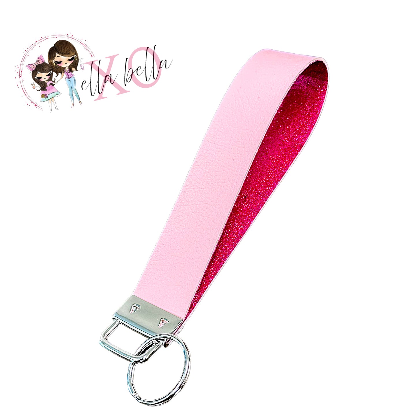 Pink Wristlet/Keychain