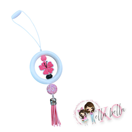 Hibiscus Car Charm