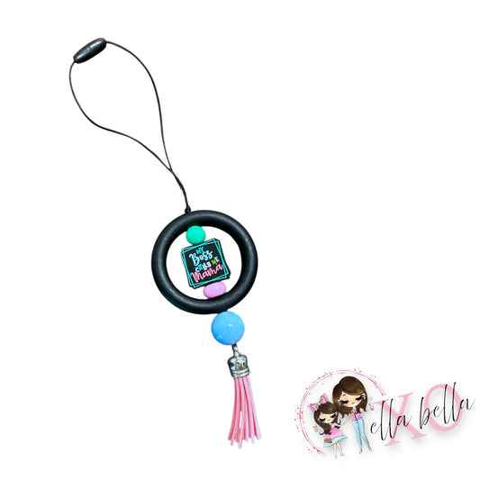 My Boss Calls Me Mama Car Charm