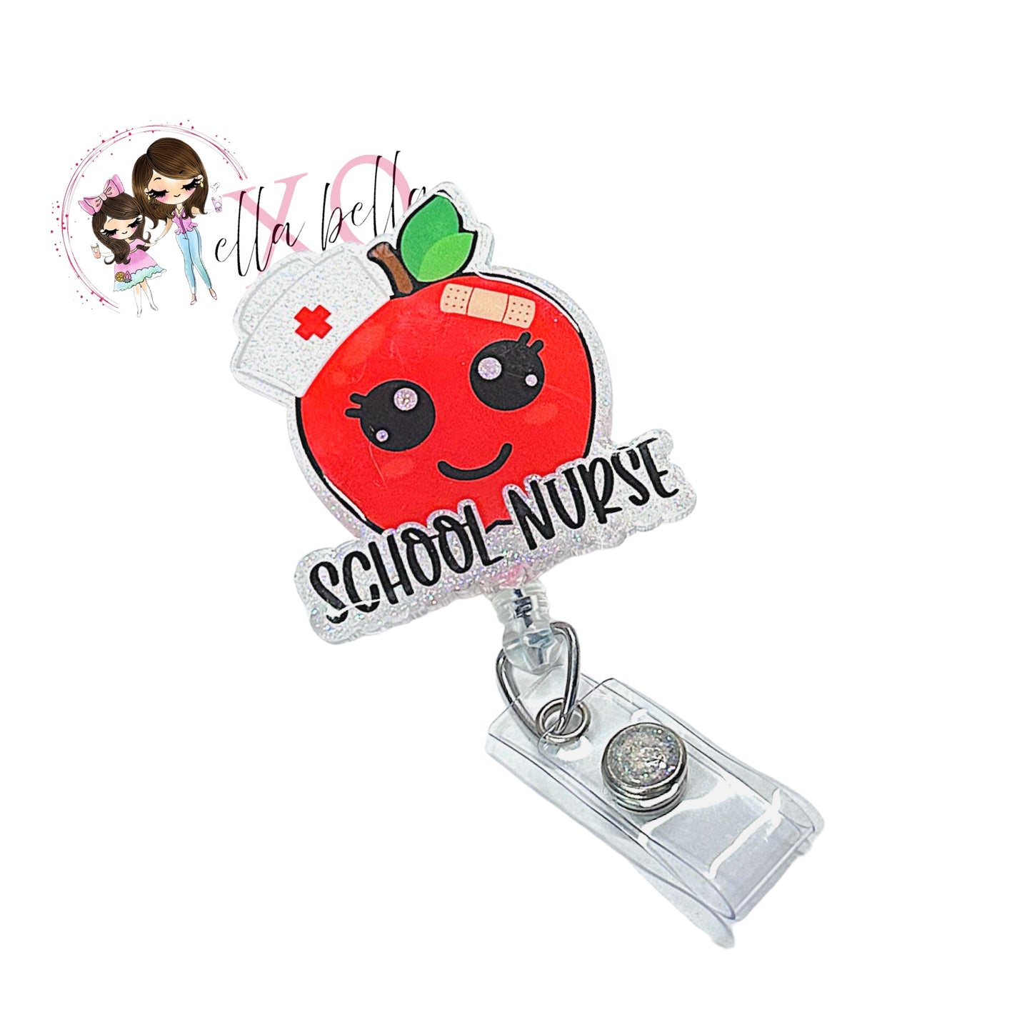 School Nurse Badge Reel