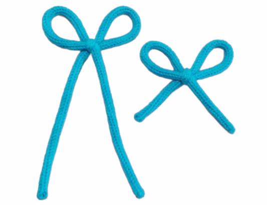 Blue Dainty Spring Bow