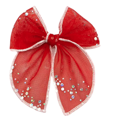 Hint of Sparkle Tulle Bow