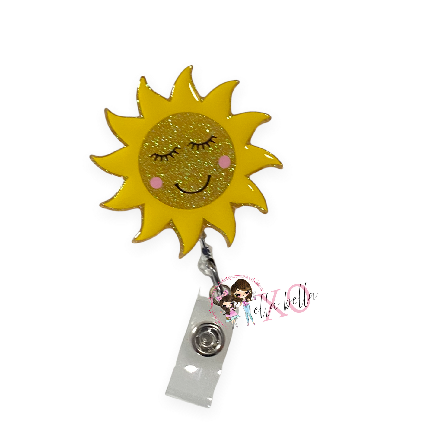 Happy Sun Badge Reel