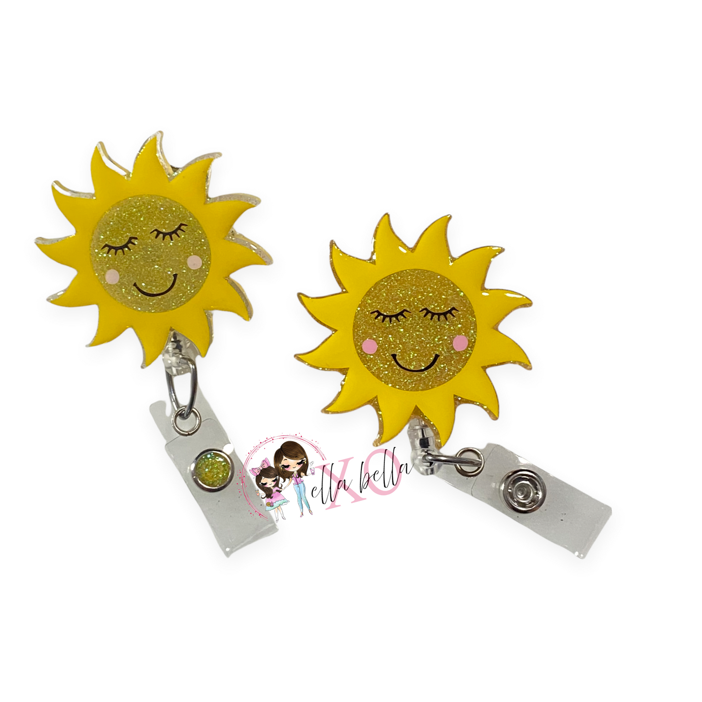 Happy Sun Badge Reel