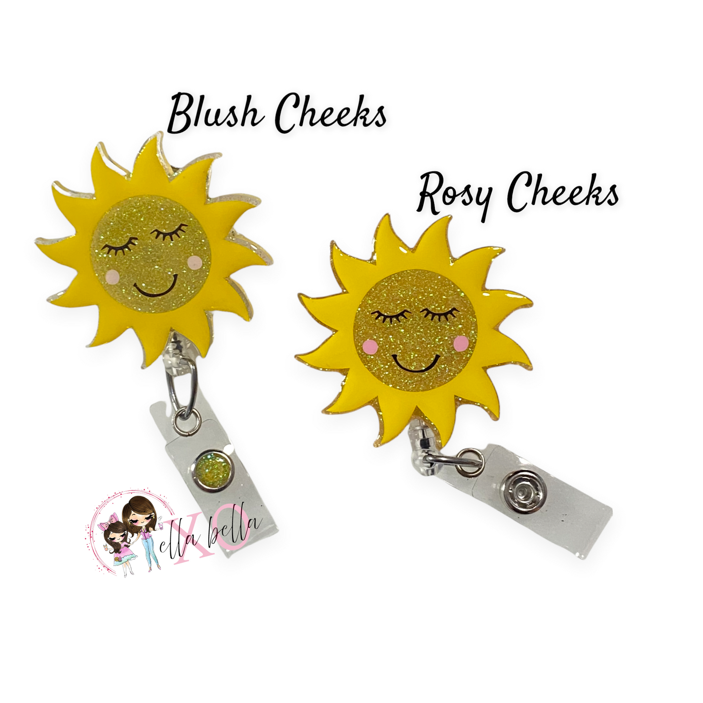 Happy Sun Badge Reel